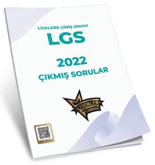 Liderler Karması LGS Çıkmış Sorular 2022 | Liderler Karması Yayınları (Ciltsiz)  - Resim 1