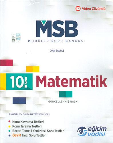 Eğitim Vadisi 10.Sınıf Matematik MSB Modüler Soru Bankası | Eğitim Vadisi Yayınları - Resim 1