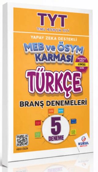 TYT Yapay Zeka Destekli MEB ve ÖSYM Karması Türkçe 5’li Branş Denemeleri