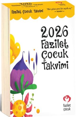 2026 Fazilet Çocuk Takvimi | Fazilet Çocuk Yayınevi (Ciltsiz)  - Resim 1