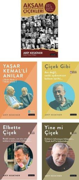 Çiçek Arif Seti - 5 Kitap Takım | Literatür Yayıncılık (İnce Kapak)  - Resim 1