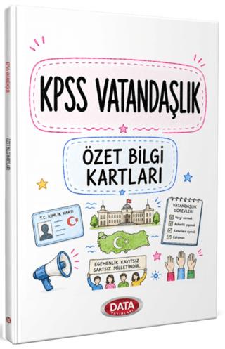 2026 KPSS Vatandaşlık Özet Bilgi Kartları | Data Yayınları (Ciltsiz)  - Resim 1