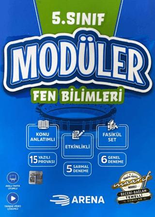 5. Sınıf Fen Bilimleri Konu Anlatım Fasikülleri | Arena Yayınları (Ciltsiz)  - Resim 1