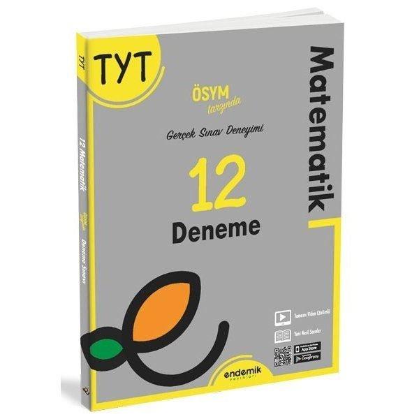 2022 TYT Matematik 12'li Deneme | Endemik Yayınları (İnce Kapak)  - Resim 1