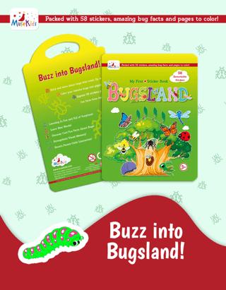 Bugsland Sticker Book! | MuseKids (Ciltsiz)  - Resim 1