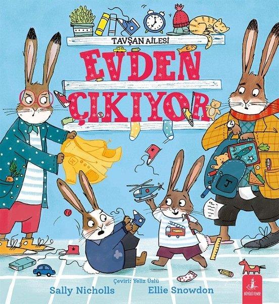 Tavşan Ailesi Evden Çıkıyor | Büyülü Fener (İnce Kapak)  - Resim 1