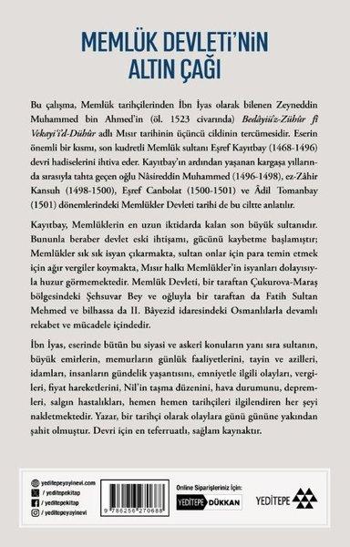 Memlük Devleti'nin Altın Çağı | Yeditepe Yayınevi (İnce Kapak)  - Resim 2