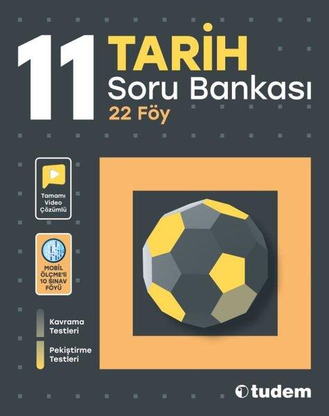 11. Sınıf Tarih Soru Bankası | Tudem Yayınları - Ders Kitapları (İnce Kapak)  - Resim 1