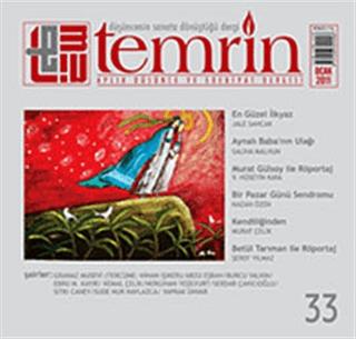 Temrin Düşünce ve Edebiyat Dergisi Sayı: 33 Ocak 2011 | Temrin Dergisi (Ciltsiz)  - Resim 1
