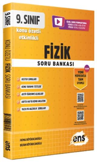 9. Sınıf Fizik Etkinlikli Soru Bankası | ENS Yayınları (Ciltsiz)  - Resim 1