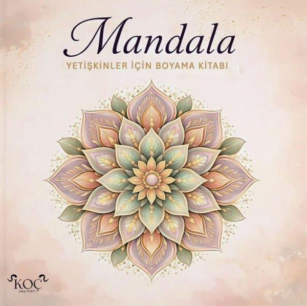 Mandala - Yetişkinler İçin Boyama Kitabı | Koç Yayınları (Ciltli)  - Resim 1