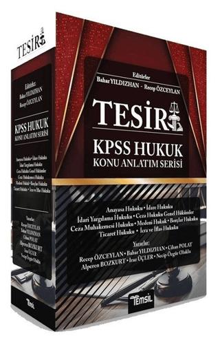 Tesir KPSS Hukuk Konu Anlatım Serisi | Temsil Kitap (Ciltsiz)  - Resim 1