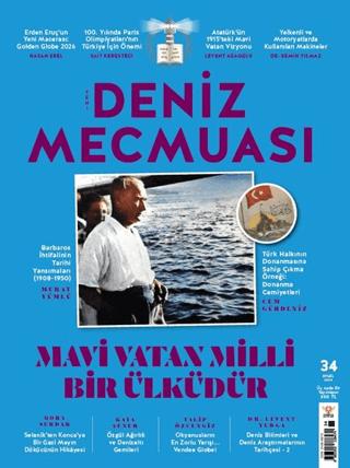 Yeni Deniz Mecmuası Sayı: 34 - Eylül 2024 | Yeni Deniz Mecmuası Dergisi (Ciltsiz)  - Resim 1