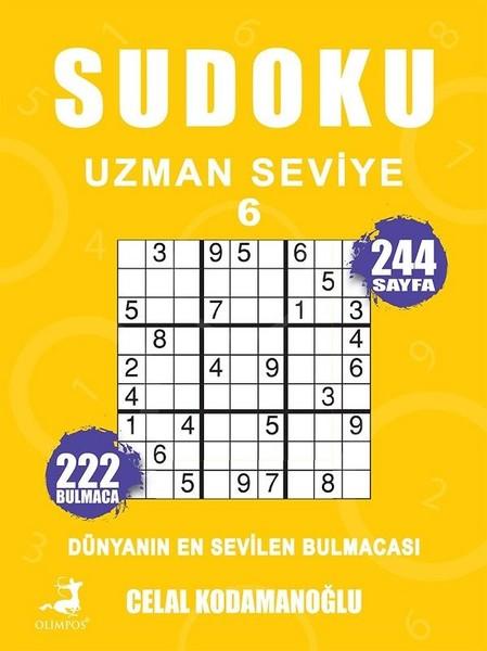 Sudoku Uzman Seviye 6 | Olimpos Yayınları (İnce Kapak)  - Resim 1