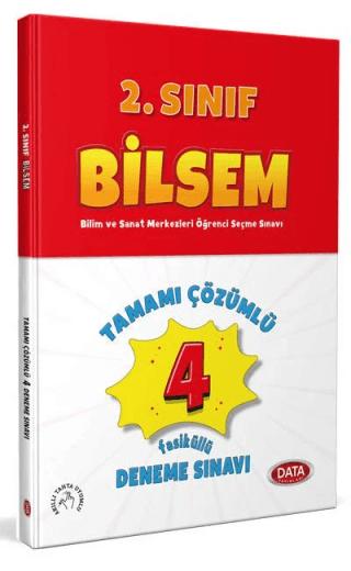 2. Sınıf Bilsem Tamamı Çözümlü Fasikül 4 Deneme Sınavı | Data Yayınları (Ciltsiz)  - Resim 1