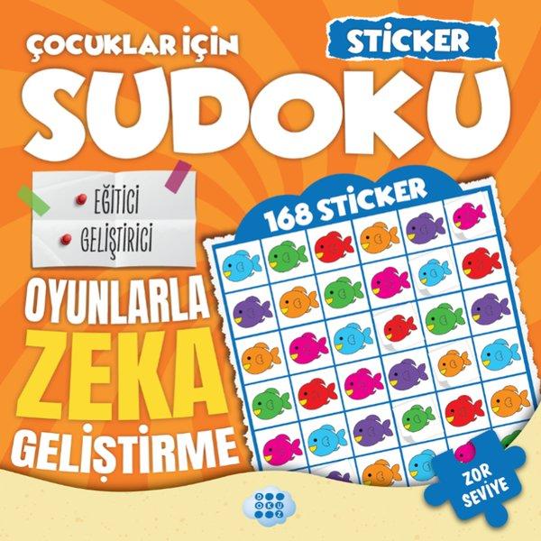 Çocuklar İçin Sudoku - Zor Seviye 3 - Sticker Hediyeli | Dokuz Yayınları (İnce Kapak)  - Resim 1