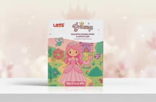Let’s Sulu Boya Aktivite Seti Prenses 8’li | Lets - Resim 1