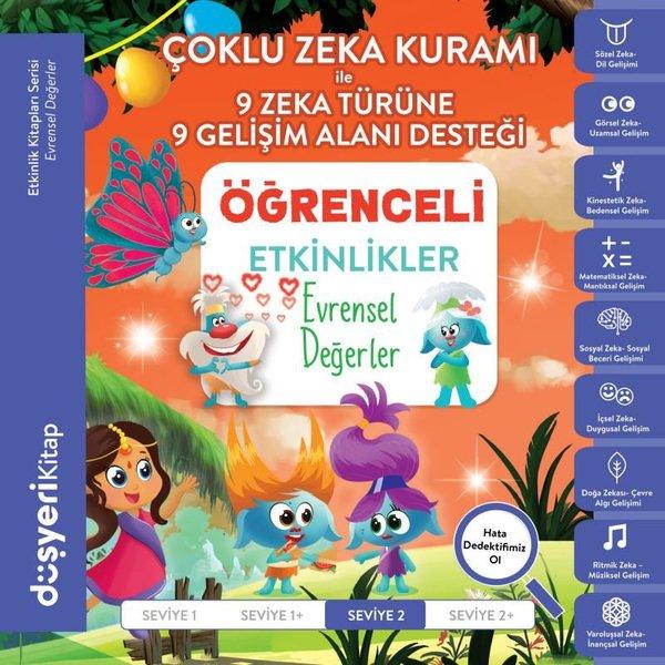 Evrensel Değerler Öğrenceli Etkinlikler | Düşyeri Yayınları (İnce Kapak)  - Resim 1
