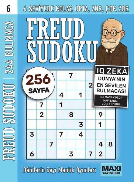 Freud Sudoku 6 | Maxi Yayıncılık (İnce Kapak)  - Resim 1
