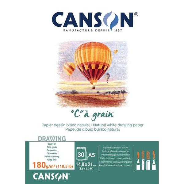 Canson Grain A5 Yapışkanlı Eskiz Bloku 20 Yaprak