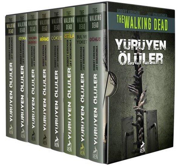 Yürüyen Ölüler Seti - 8 Kitap Takım | Ren Kitap (İnce Kapak)  - Resim 1