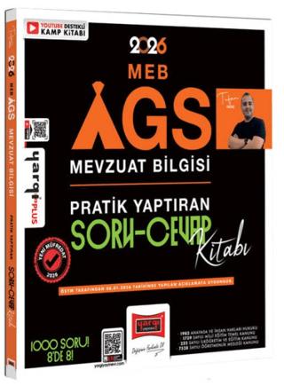 2026 MEB-AGS Mevzuat Bilgisi Pratik Yaptıran Soru-Cevap Kitabı