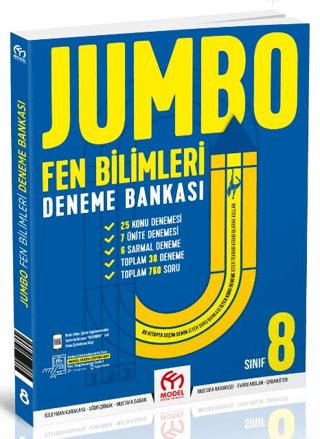 8.Sınıf Jumbo Fen Bilimleri Deneme Bankası | Model Eğitim Yayıncılık (Ciltsiz)  - Resim 1