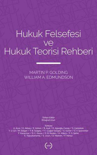 Hukuk Felsefesi ve Hukuk Teorisi Rehberi | Islık Yayınları (Ciltsiz)  - Resim 1
