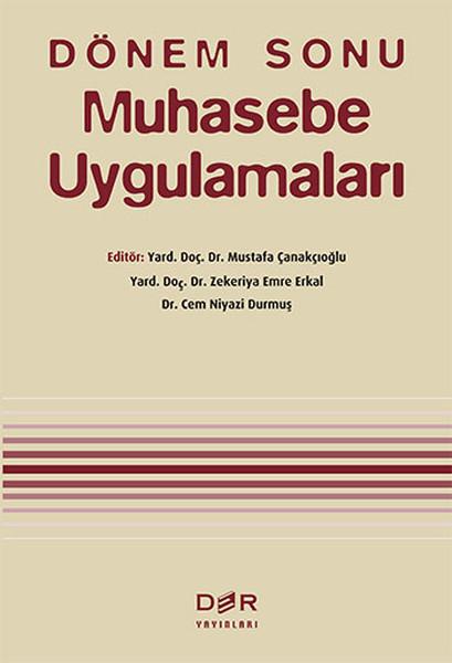 Dönem Sonu Muhasebe Uygulamaları | Der Yayınları - Ders Kitabı Dizisi (İnce Kapak)  - Resim 1