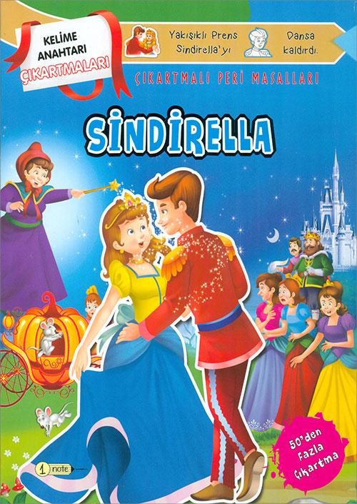 Sindirella - Çıkartmalı Peri Masalları - 1 Note Yayıncılık | 1 Note Yayıncılık - Resim 1