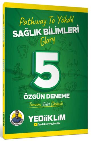 Pathway To YÖKDİL Sağlık Bilimleri Glory Tamamı Video Çözümlü 5 Özgün Deneme | Yediiklim Yayınları (Ciltsiz)  - Resim 1
