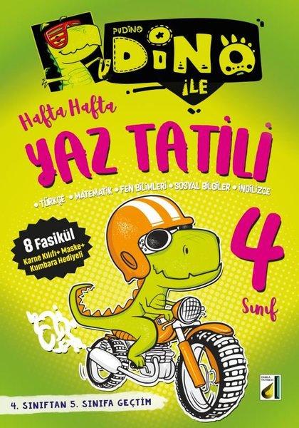 Pudino İle Hafta Hafta Yaz Tatili - 4 | Damla Yayınevi (İnce Kapak)  - Resim 1