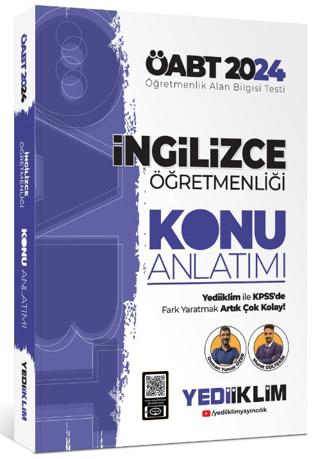 2024 ÖABT İngilizce Öğretmenliği Konu Anlatımı | Yediiklim Yayınları (Ciltsiz)  - Resim 1