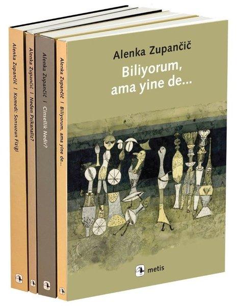 Alenka Zupancic Seti 4 kitap Takım - Hediyeli | Metis Yayınları (İnce Kapak)  - Resim 1