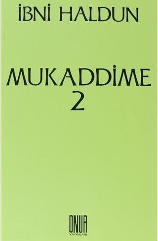 Mukaddime Cilt: 2