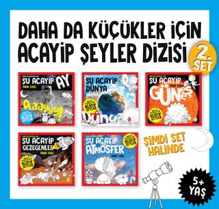 Daha Da Küçükler İçin Acayip Şeyler Seti 2 (5 Kitap) | Uğurböceği Yayınları (Ciltsiz)  - Resim 1
