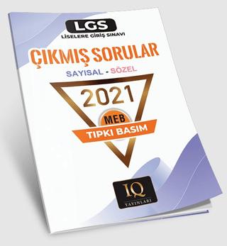 LGS Çıkmış Sorular 2021 | IQ Yayınları (Ciltsiz)  - Resim 1