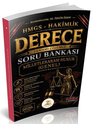 HUKAL HMGS-Hakimlik Derece Milletlerarası Genel Hukuk Soru Bankası | Savaş Yayınevi (Ciltsiz)  - Resim 1