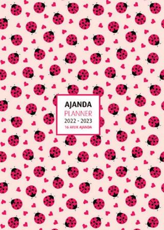 2022 - 2023 16 Aylık Ajanda Ladybugs | Akademi Çocuk - Resim 1