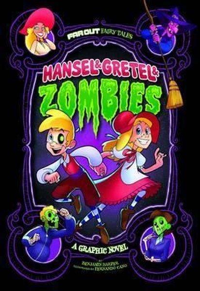 Hansel & Gretel & Zombies: A Graphic Novel (Far Out Fairy Tales) | Raintree (İnce Kapak)  - Resim 1