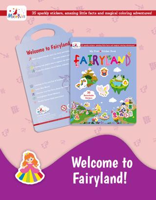 Fairyland Sticker Book | MuseKids (Ciltsiz)  - Resim 1