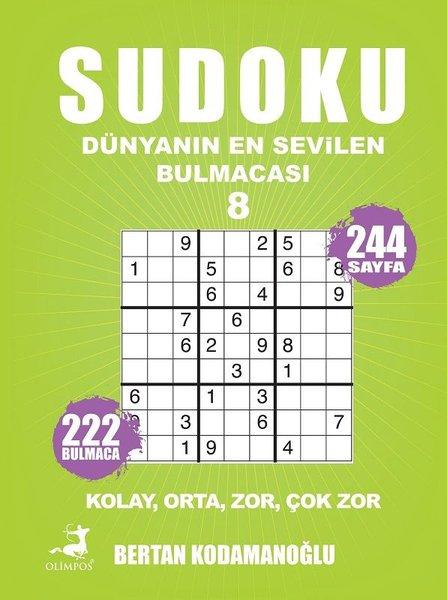 Sudoku 8 | Olimpos Yayınları (İnce Kapak)  - Resim 1