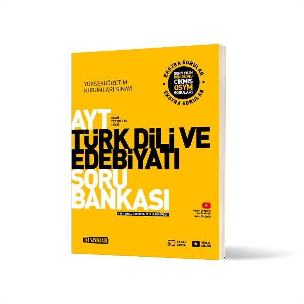 AYT Türk Dili Ve Edebiyatı Soru Bankası | Hız Yayınları (İnce Kapak)  - Resim 1