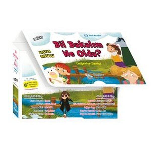 Bil Bakalım Ne Oldu? Seti - 10 Kitap Takım - Kutulu 5 Adet 32 Sayfa - 5 Adet 48 Sayfa (10 Kitaplı Ok | Üçgen Çocuk (İnce Kapak)  - Resim 1