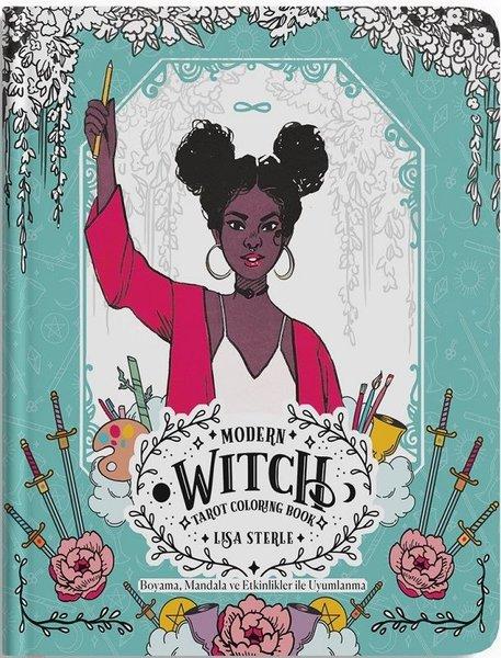 Modern Witch Tarot Coloring Book - BoyamaMandala ve Etkinlikler İle Uyumlanma | Ekorp Kitap (İnce Kapak)  - Resim 1