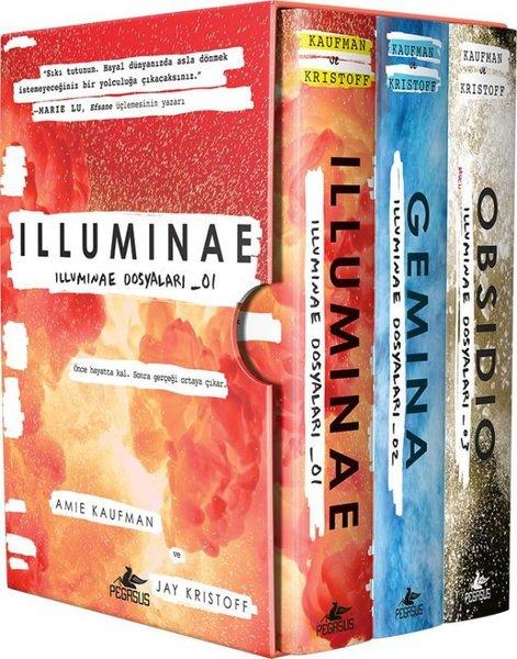 İlluminae Dosyaları Serisi Kutulu Seti - 3 Kitap Takım | Pegasus (Ciltli)  - Resim 1