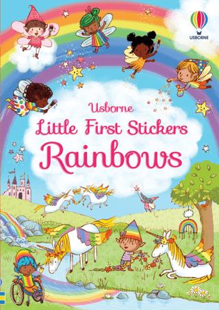 Little First Stickers Rainbows | Usborne (Ciltsiz)  - Resim 1