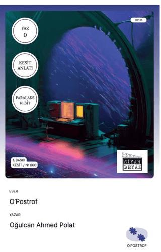 O’postrof | Siyah Beyaz Yayınları (Ciltsiz)  - Resim 1