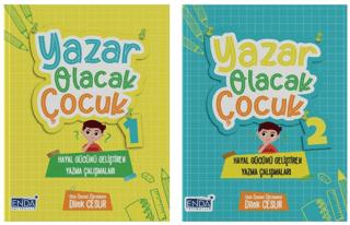 Yazar Olacak Çocuk Seti (2 Kitap) | Enda Yayıncılık (Ciltsiz)  - Resim 1