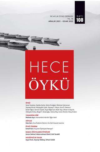 Hece Öykü Dergisi Yıl:18 Sayı: 108 Aralık 2021 - Ocak 2022 | Hece Dergisi (Ciltsiz)  - Resim 1